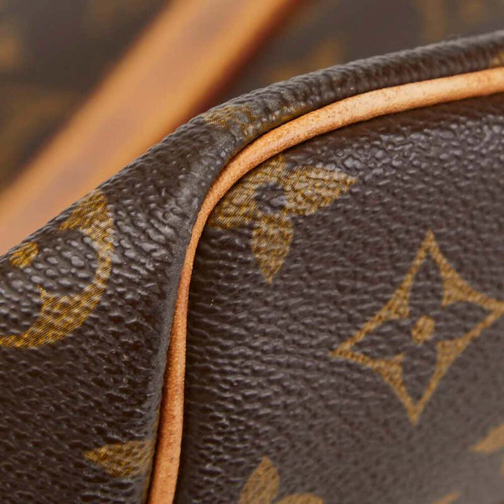 LOUIS VUITTON Brown Monogram Leather Keepall 50 Boston Bag - Picture 4 of 16